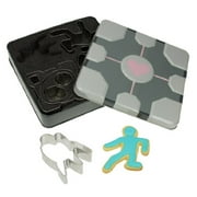 Portal Companion Cube Cookie Cutters (Lot de 8) - Emporte-pièces fantaisie sous licence officielle basés sur le jeu vidéo Portal