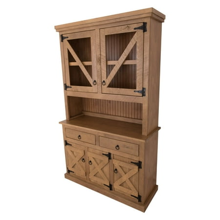 Farmhouse Wood Buffet - Eagle Furniture Farm House 3 Door Dining Buffet with Optional Hutch
