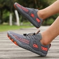 thumbnail image 3 of Men's Slip- Water Shoes - Lightweight Quick- Sneakers with Non-Slip PU Sole, Neon Green & Black Accent Design for, Hiking, Beach, Gym - All-Terrain Grip Shoes for Men, High Quality Shoes, 3 of 9