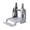 Grey-Large, variant on Thermal Label Paper Holder Original External Printer Paper Stand Adjustable Easy Installation Label Barcode Printer