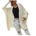 thumbnail image 2 of Cardigans pour Femmes Cardigans à Col Rond pour Femmes Cardigan Tricoté Ample Chandail Coloré Hauts d'Automne pour Femmes en Liquidation, 2 of 5