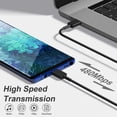 thumbnail image 4 of Cargador Novobit USB C de 45 W, carga rápida, 10 pies, paquete de 2 unidades, Samsung, 4 of 7