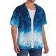 thumbnail image 2 of Fotbe Blue Glitter Sparkles Camisa Estampada de Manga Corta para Hombre, Casual de Verano, Estilo Playero, Sin Arrugas-XX-Large, 2 of 5