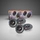 thumbnail image 1 of Kit juego de 4 bocinas 6.5 pulgadas jbl gto x6 de 60 watts rms negro, 1 of 5