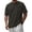 Dark Gray #4, variant on Dresfit Shirts Men Big and Tall Short Sleeve T Shirts Summer 2026 Crew Neck Solid Workout Shirt Chest Pocket Basic Loose Fit Tops White L