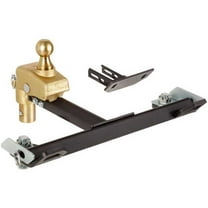 Curt 60668 Rockerball Multi-Fit OEM Puck System Gooseneck Ball w/4" Offset