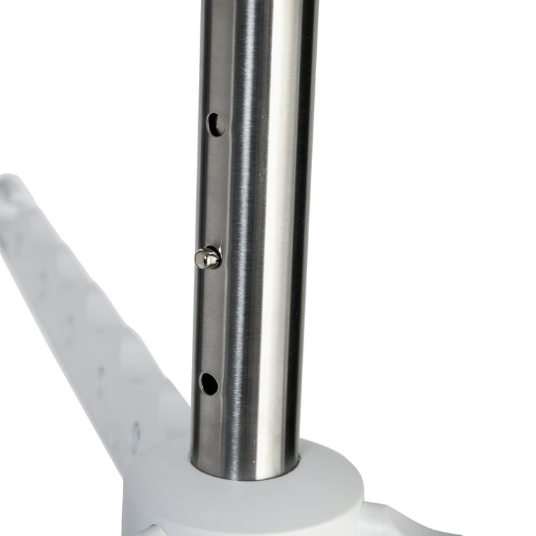 Honey Can Do 2 Tier Tripod Metal Clothes Drying Rack White