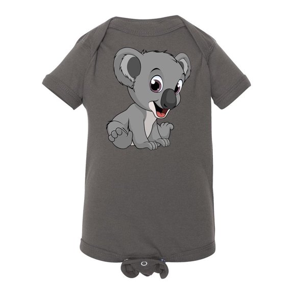 Little Funny Bear Koala Bodysuit Infant -Image by Shutterstock,  Newborn