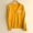 Yellow, variant on Women's Spring Sweater Cardigan-neck Long Sleeve Plus Size Cardigan Knitted Outer