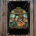 thumbnail image 3 of Tiki Bar Island Beach Drinking Tropical Home Business Office Sign, 3 of 4