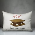 thumbnail image 3 of Creative Products s'more love 14x20 Spun Poly Pillow, 3 of 3