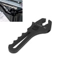 thumbnail image 5 of Adjustable AN3-AN16 Aluminum Fitting Wrench, Lightweight Spanner Tool for Hose Adapter Ends, Black, Versatile   Ergonomic for Tight Spaces, 5 of 9
