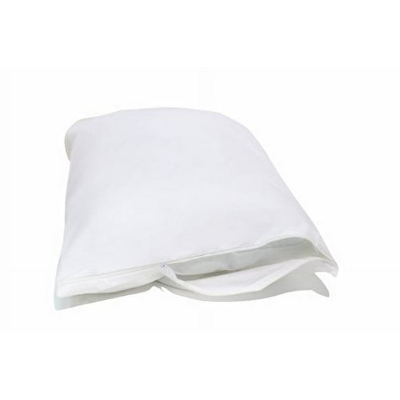 Allersoft Lot de 3 Housses de Coussin, Standard, Blanc