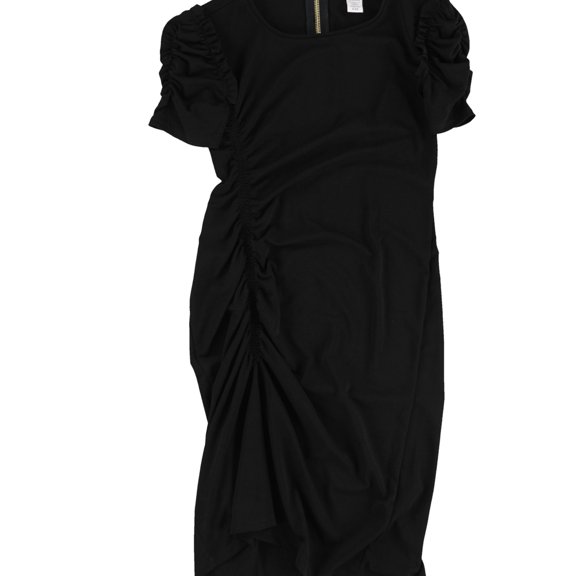 Bar Iii Womens Ruched A-Line Dress