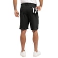 thumbnail image 4 of Nestiefly Men's Golf Dress Shorts Flat Front Stretch Hybrid Lightweight Quick Dry Chino Shorts with Pockets Black L, 4 of 4