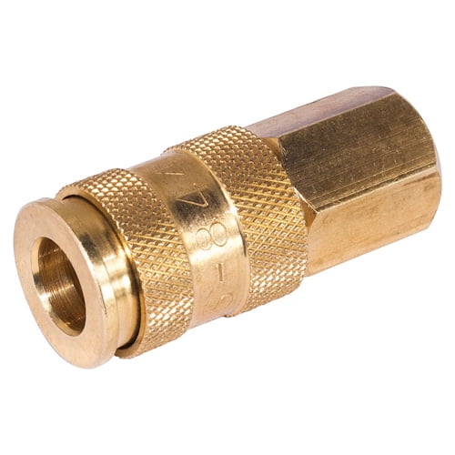 AES Industries 844 Universal Air Coupler, Brass, 3/8" NPT Female