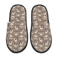 thumbnail image 1 of Fotbe Raccoon Pantuflas Peludas para Mujer con Estampado, Zapatillas de Peluche, Zapatos de Invierno para Casa, Uso Interior y Exterior-Large, 1 of 8