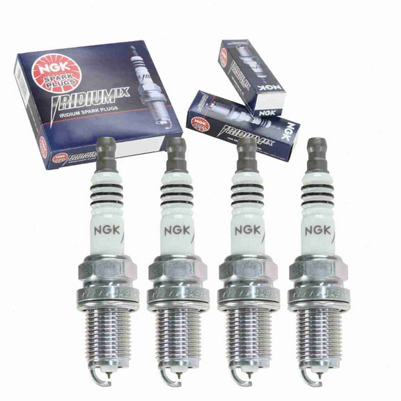 4 pc NGK Iridium IX Spark Plugs compatible with Audi TT 1.8L L4 2000-2006