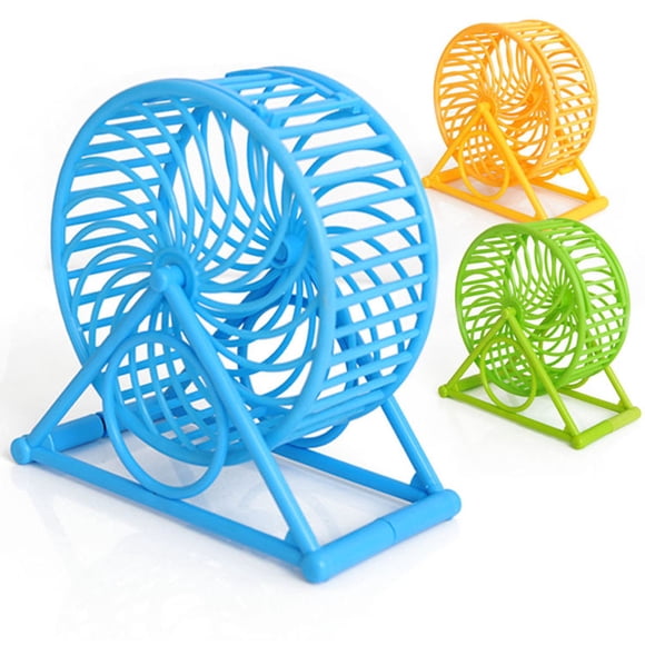 UPGRATOR Hamster Wheel Silent Hamster Exercise Wheel Plastic 1Set