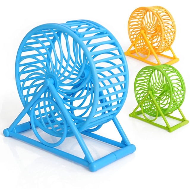 UPGRATOR Hamster Wheel Silent Hamster Exercise Wheel Plastic 1Set