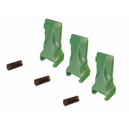 

3 Fits Esco Style Super V Mini Excavator/Skid Bucket Dirt Teeth & Pins - V13SYL