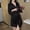Black, variant on Naittoop Women's Sexy Lace Silk Satin Robe Short Bathrobes Bridesmaid Bride Wedding Party Robes Chemise Sleepwear Nightwear