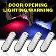 thumbnail image 1 of CHUANK 2pcs/4pcs Set Of LED Car Door Lights - USB Car Signal Lights  Car Neon Lights  Motorcycle Signal Lights  Car Sensor Lights  Interior And Bottom Decorative Lights  Car Door Lights, 1 of 6