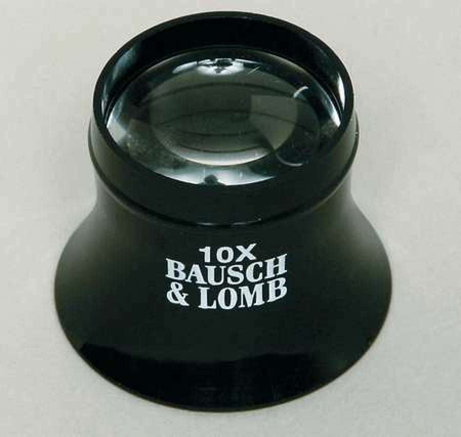 Bausch & Lomb New Precision Watchmaker Loupe 7X Lightweight Glass Lens Magnifier 