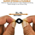 thumbnail image 3 of TENNMAK Memory Foam Eartips Replacement for Samsung Galaxy Buds 3 Pro AI / Galaxy Buds 4 Pro  Earbuds Earpad Ear Tips, 3 of 4