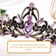 thumbnail image 5 of Tiara de boda, diadema con diamantes de imitación, corona de cumpleaños, tocado de boda para novia, 5 of 6