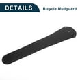 thumbnail image 4 of Guardabarros trasero de bicicleta de carretera MTB Unique Bargains 17.72" Fender Mud Guard Negro 1 Set, 4 of 6