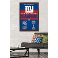 thumbnail image 2 of Giants Four-Time Super Bowl Champions 22'' x 34'' Framed Poster, 2 of 6