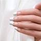 thumbnail image 2 of Kit de Uñas Postizas KISS Acrílicas Francesas Largas Coffin Blancas, 2 of 6
