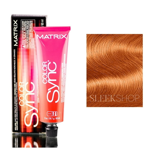 Matrix 7C Dark Blonde Copper Matrix Color Sync, Hair Color, 2.00oz