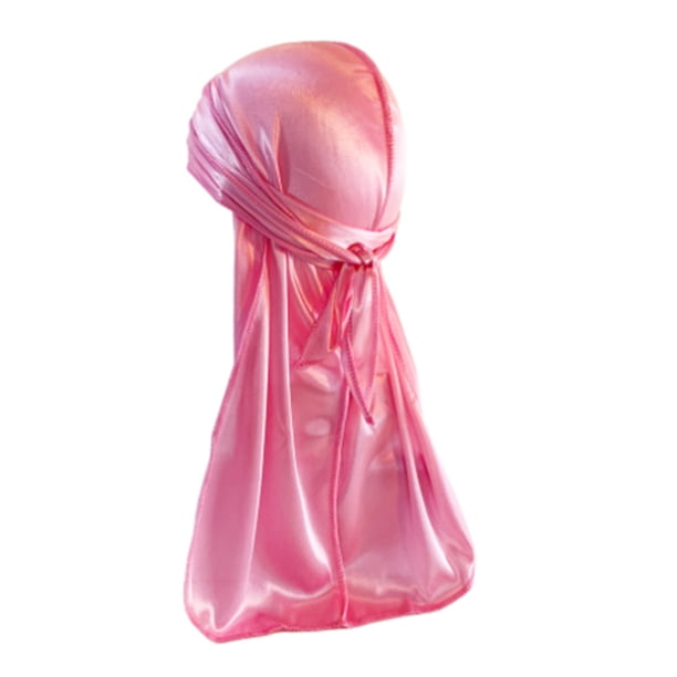 Headwraps surtido colores larga cola pirata sombrero unisex a prueba de viento una sola capa atractivo elegante diseño transpirable turbante gorros rosa Methold AP008604-07B