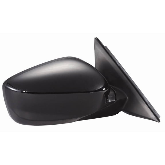 63577H - Fit System Passenger Side Mirror for 08-12 Honda Accord Sedan, black, foldaway, Power (will not fit Crosstour Models)