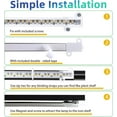 thumbnail image 2 of Growing Lamp - for Indoor Plants K Full Spectrum LED Grow Light Strips with Auto ON/OffTimer & Dimmable Levels for house Succulent ( Head脳), 2 of 8