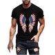 thumbnail image 2 of Tops para hombre, blusas y camisas de manga corta con cuello redondo para hombre, jersey informal de moda con estampado para hombre, camiseta de manga corta con cuello redondo, blusa de poliéster para, 2 of 5