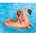 thumbnail image 2 of Pink Flamingo Inflatable Pool Float Ride-On - Over 5 ft Long, 2 of 4