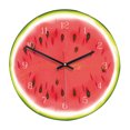 thumbnail image 1 of Reloj de pared de frutas con esfera acrílica Reloj sin tictac Sala de estar Cocina Dormitorio Decoración de oficina Scienceny JJ20446-04, 1 of 5