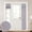 Light Gray, variant on 100% Linen Sidelight Curtains for Front Door W12xL68 Inch