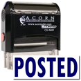thumbnail image 1 of Large Self-Inking Posted Stamp with Yellow Ink, 1 of 4