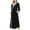 Black, variant on Long Robes for Women Winter Fleece Warm Couple Bathrobe Nightgown Fluffy Super Soft Sleepwear Cozy Shower Spa Robe Ladies Clothes