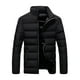 thumbnail image 1 of Jackets de Salida de Salida Casual Para Hombres Sólidos Casual de Collar de Pie Para La Cremallera Cárdigan Tibio Capas de Chaqueta de Algodón Odeerbi  ODB-4, 1 of 3