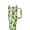 thumbnail image 4 of Avocado Gifts for Avocado Lovers, Avocado Gifts, Avocado Tumbler, Avocado Mug, Avocado Coffee Cup, Avocado Stuff, Birthday Gifts for Women Friend, 40oz Insulated Tumbler with Lid and Straw, 4 of 6