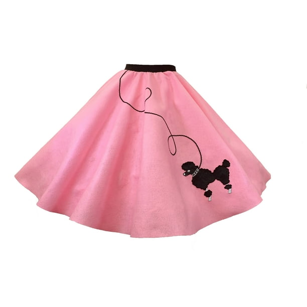 pink poodle skirt