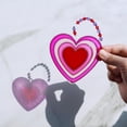 thumbnail image 4 of Heart Suncatchers Ornaments Decorations DIY Window Paint Art Stickers Craft Kits for Valentine's Day Classroom Activities Art Project Party Favors Gift Exchange, 4 of 4