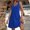 B12 Blue Plus Size Summer Dresses Clearance Under $5, variant on Xqxayjr Women Wedding Guest Dress Summer Under $10 Plus Size V Neck Pockets Sleeveless Flowy Swing Short Midi Tshirt Sundress Cute White Evening Dress Mothers Day Gift
