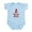 Sky Blue, variant on CafePress - Wicked Good Maine Infant Bodysuit - Baby Light Bodysuit, Size Newborn - 24 Months