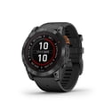 thumbnail image 1 of fenix 7X Pro Solar, Slate Gray Steel w/Black Band Garmin fenix 7X Pro, 1 of 9